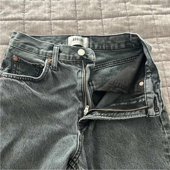 Agolde Straight leg black jeans, size: 24 - Picture 4 of 4